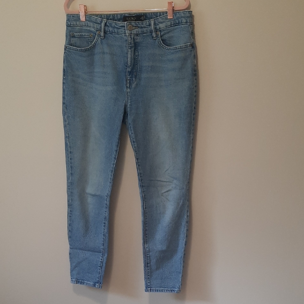 Ralph Lauren Sky Blue Skinny Jeans